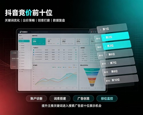 汉滨抖音搜索竞价